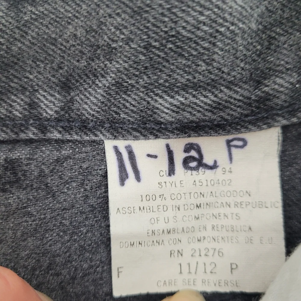Bonjour Vintage 90s Y2k High Waist Jeans Size 11/ 12 Petite (See Measurements)